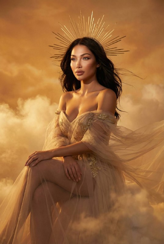 Celestial Cloud Queen Меню создать изображение NANO...