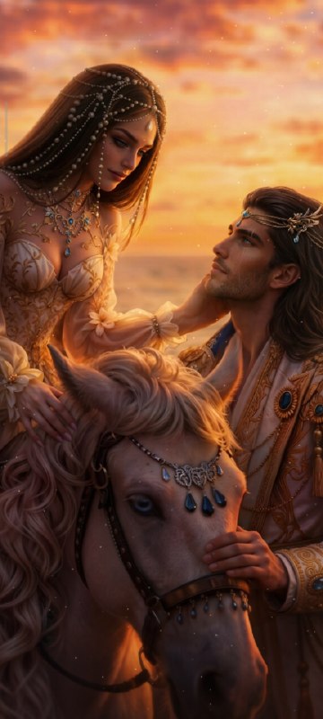 Ultra realistic portrait of a couple (appearance...