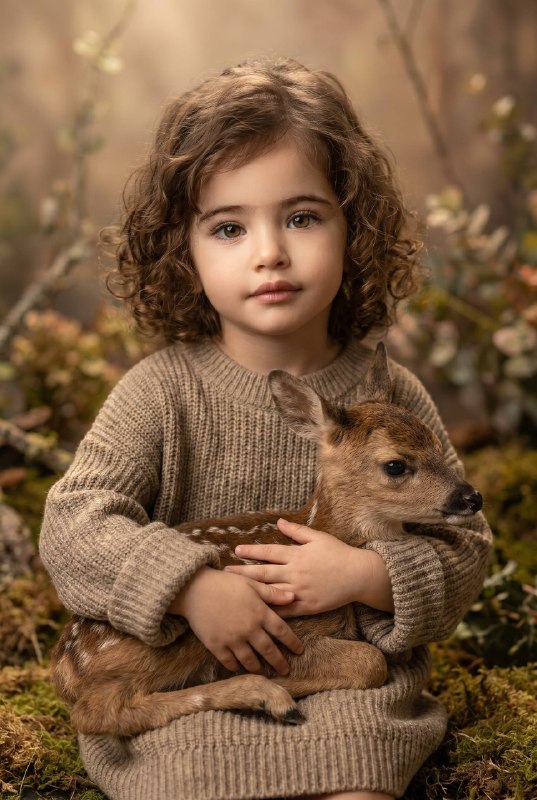 Forest Fawn Меню создать изображение NANO BANANO...